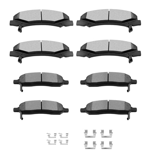 Image of SCITOO D1172 D1159 Front Rear Ceramic Brake Pads Sets Fit For Buick Lucerne 2006-2011,For Cadillac DTS 2006-2011