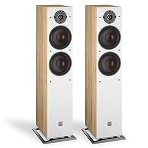 DALI Oberon 7 staande luidsprekers licht eiken (paar)