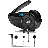 🏍【Amplia aplicación】Actualización de accesorios, el interfono bluetooth para casco de moto Q7 es adecuado para la mayoría de cascos integrales, cascos abiertos y cascos de media cara, Equipado con 2 tipos de micrófonos, 1 tipo es duro, 1 tipo es blando, se puede aplicar a varios estilos de cascos, los auriculares y micrófonos se pueden desenchufar y enchufar, el clip también se actualiza a materiales más fuertes;
