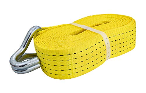 PETEX 43193519 Spanngurt ohne Ratsche 1-Teilig, 7, 6 M, 50 mm, 2500/5000 Dan, Doppelspitzhaken, Gelb PETEX 43193519 Spanngurt ohne Ratsche 1-Teilig, 7, 6 M, 50 mm, 2500/5000 Dan, Doppelspitzhaken, Gelb