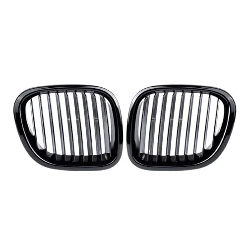 Parrilla delantera deportiva para Z3 E36: estilo negro brillante de una sola lama