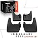 A-Premium Set of 4PCS Mud Flaps Splash Guards Mudflaps Mudguards with Hardware Kits Compatible with Honda Ridgeline 2006-2014, Front & Rear (Driver and Passenger Side)