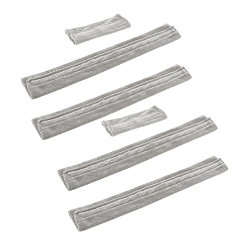 GOOHOCHY 6 Piezas Cubiertas de Manijas de Refrigerador Antideslizantes Paquete de Protección de Aceites y Manchas Cocina Color Gris