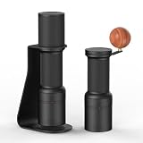 「WBC世界チャンピオン井崎英典が推奨」エペイオス(Epeios) コーヒーミル 電動・手動兼用 ESSENCE DUO(D38)コーヒーグラインダー コニカル式 ステンレス臼 80段階粒度調整 急速挽く静音 均一な粉末 ポータブル・スタンド式 コーヒー豆挽き 珈琲ミル コーヒーまめひき機 静電気飛散防止 携帯便利 アウトドア キャンプ用 Type-C充電式 コードレス お手入れ簡単
