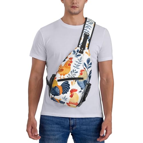 Mochila tipo bandolera con diseño divertido unisex miniatura 7