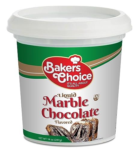 Liquid Marble Chocolate Spread and Topping, 14 oz. Chocolate...