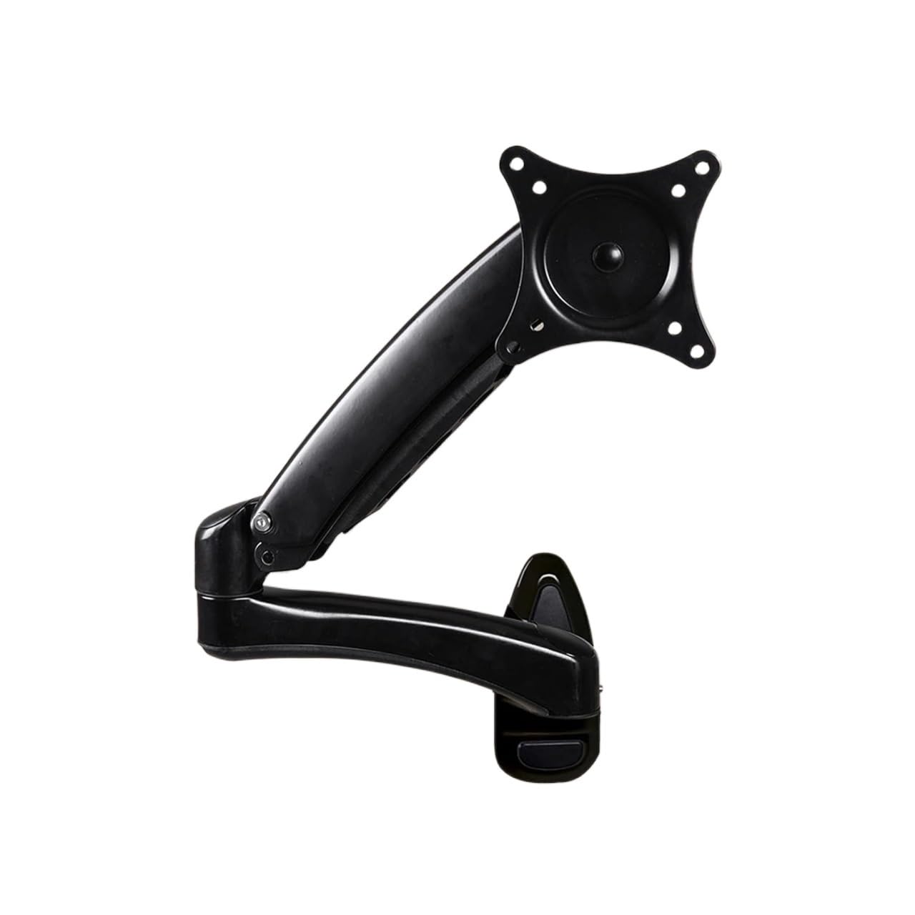 Support de moniteur réglable double bras pour écran PC 12 à 27 pouces et télétravail ergonomique