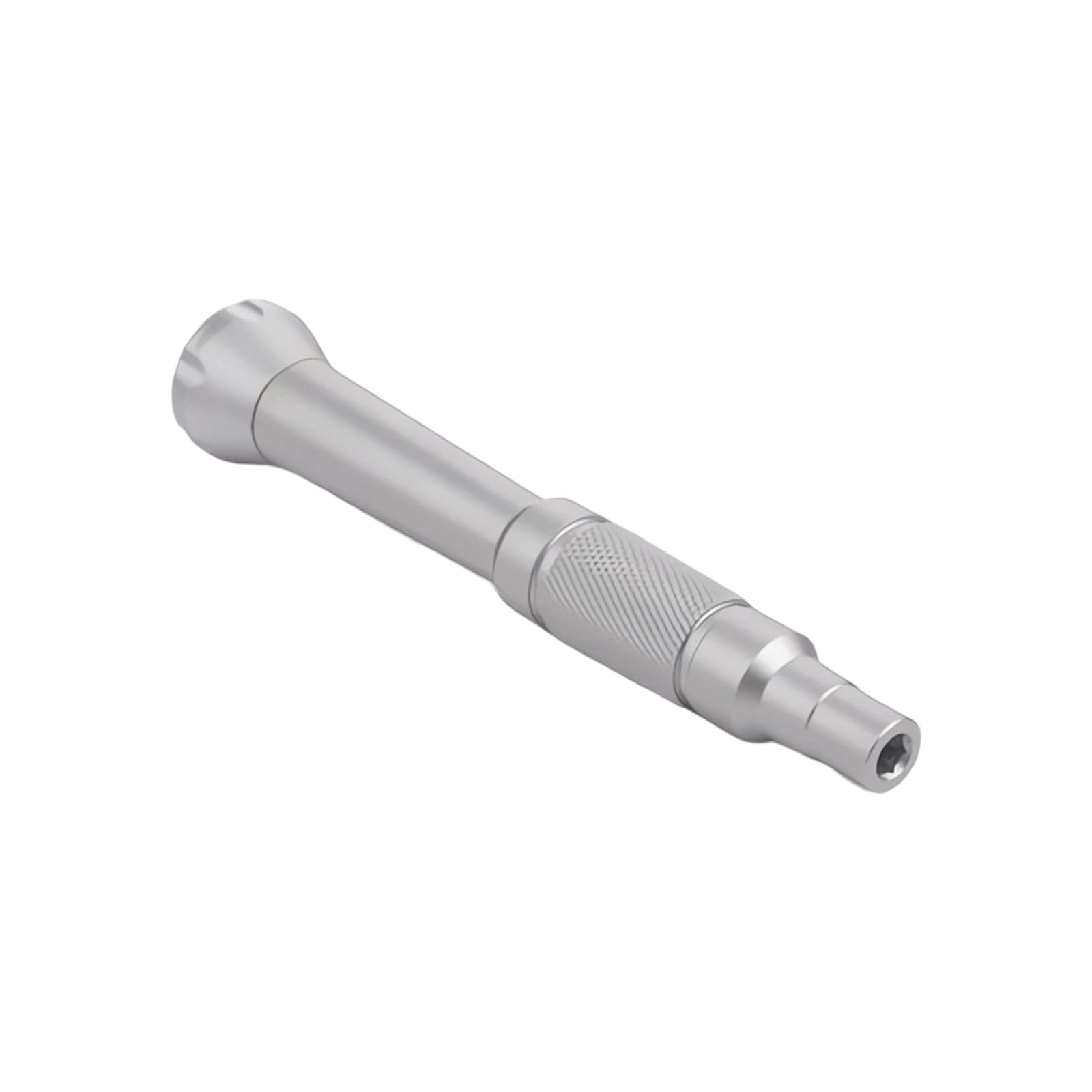 Multipurpose Aluminum Screwdriver Handle with Comfortable Nonslip Grip Perfect for 4Mm Hexagonal Bits in Workshops Home Rust Resistant Handle