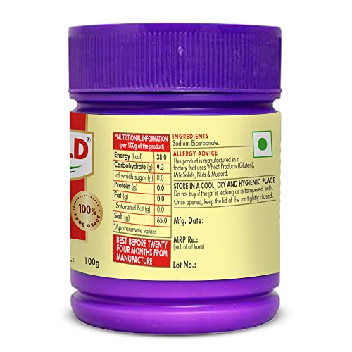 Image of Weikfield Baking Soda | 100 gm Jar (Pack of 2)