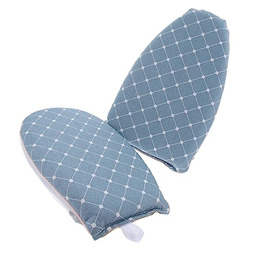 Levemolo 2pcs Mini Ironing Board Handheld Glove Heat Resistant Gloves for Clothing Steaming