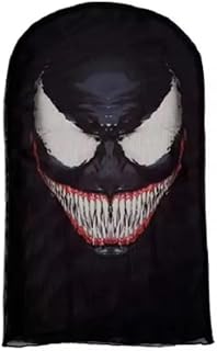 New Printed Kanye Mask Elastic Mesh Full Face Mask for Men Women Cosplay Headwear Hip Hop Fashion Balaclava Hood Hat Caps - Venom, One Size