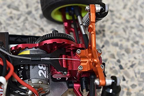 LOSI Bearbeitete Aluminium-Motorplatte – Für Mini-T 2.0 & Mini-B RC-Modelle