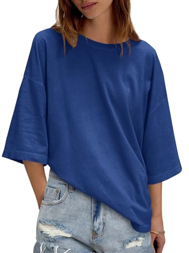 Save on UNCLECAT Women's Oversized Half Sleeve T-Shirt with code R5A42ORM