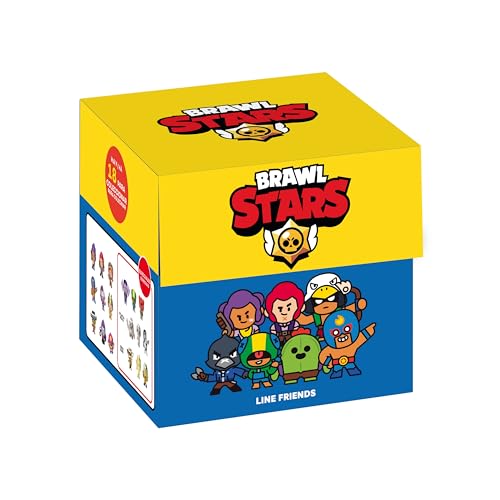 Bizak Brawl Stars Pack de 1 Figura de 4 cm en Caja Sorpresa, Figuras del Juego multijugador de Combate, a partor de 3 años (64112017-1)