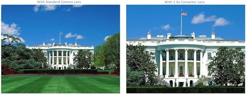 Titanium High Grade 2.0X Telephoto Conversion Lens (30.5mm) for JVC Everio GZ-HD320 & GZ-HD320B