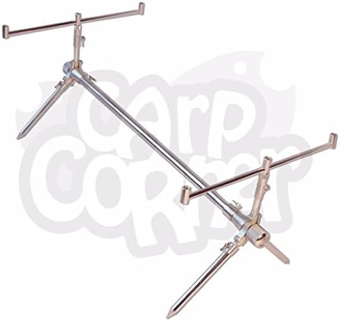 Carp Fishing Tackle Adjustable Aluminium Classic Rod Pod With Carry Case By NGT