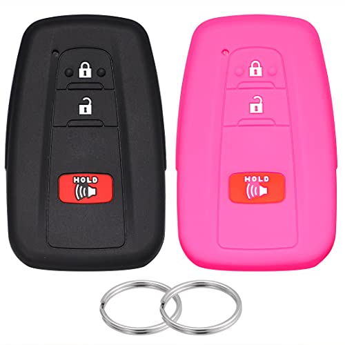 Coque clé Toyota Avalon usée ? Protégez votre boîtier en silicone noir