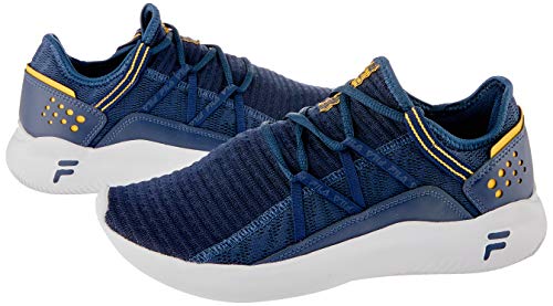 Tênis Quark, Fila, Masculino, Azul (Marinho/Preto/Amarelo), 40