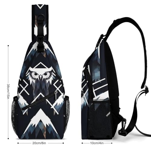 Mochila Pecho tipo Sling para Hiking y Uso Diario miniatura 2