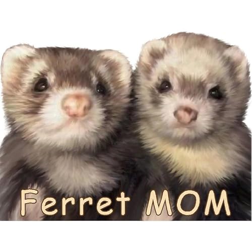Taza de cerámica CafePress Ferret MOM 11 oz miniatura 3