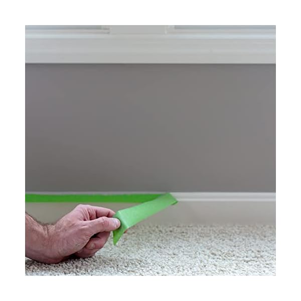 FROGTAPE 240661 Malerband für mehrere Oberflächen, mit Malerblock, mittlere Haftung, 4,5 cm x 5,5 m, grün, 3 Rollen – Bild 8