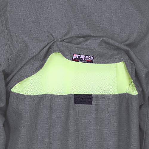 Image of MCR Safety - Flame Resistant Coverall Gray 5.5-Ounce Inherent B (SBC101164T)
