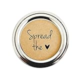 Spread The Love Labels for Mason Jars, Canning Jars, by Once Upon Supplies, Jam and Jelly Labels,...
