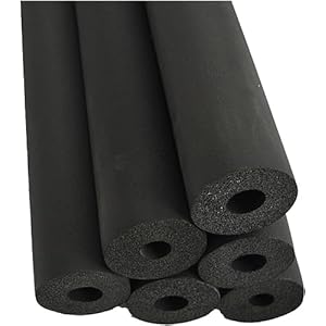 Schuim Pijp Isolatie, 6mm 13mm 16mm 20mm 25mm 32mm 43mm 50mm 63mm 76mm 90mm Zelfsluitende Pijp Isolatie, Waterdichte Foam Pijp, Vorst Bescherming, Flexibele Isolatie Pijp