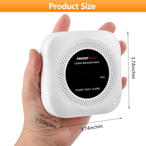 Carbon-Monoxide-Detectors-CO-Detector-Plug-in-Wall-100-220V-AC-Power-Operated-Portable-Traval-Carbon-Monoxide-AlarmMonitor-for-HomeHotelRV-with-AC-Power-Digital-LCD