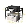 Printer Stand Printer Stand Printer Rack Printer Rack Printer Rack Office Desk Rack 3 Tier Multifunctional Simple Home and Office Storage Group Home Office Printing Stand