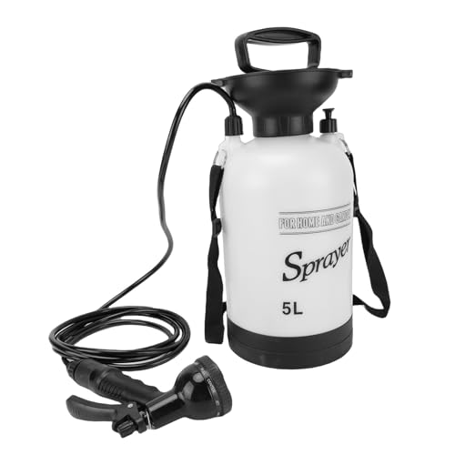 Ducha Portátil RiToEasysports para Camping, 5L con Boquilla Giratoria 360° y Válvula de Liberación de Presión miniatura 2