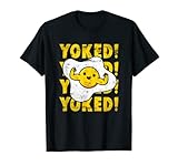 Yoked Bodybuilding Egg Yolk Bulking Men Funny Gym T-Shirt