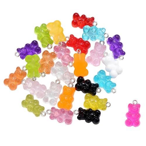 Image of Ulalaza 100pcs Slime Charms Mixed Set Resin Flatback Making Supplies For DIY Craft Making And Ornament Scrapbooking Beads Assorted Candy Fruit Cake Ornament