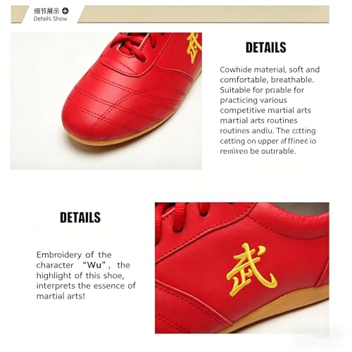 Calzado de artes marciales flexible para Tai Chi y Kung Fu en talla 38 5