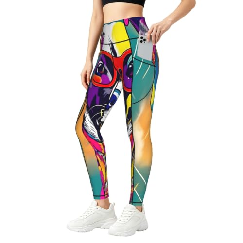 Pantalon de yoga avec poches pour femme adepte de détente et de sport