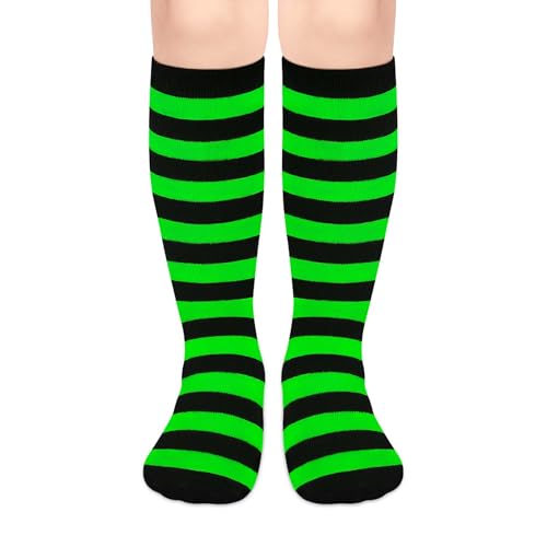 Image of Olreco 1 Pack Toddler Kids Youth Soccer Socks Girls Boys Baseball Socks Youth Knee High Softball Football Accessories Cotton