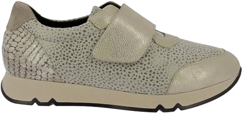 Chaussures de sport pour femme Doctor Cutillas à bande adhésive et imprimé serpent