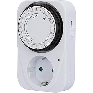 UNITEC 30980 Mechanische Tages-Zeitschaltuhr IP20