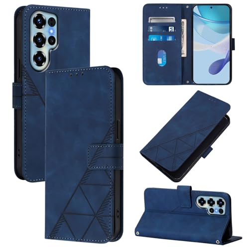 �X�}�z�P�[�X �Ή��@�� for Doogee Note 56X / Note 56X Pro �t���b�v�X�^���h �}�O�l�b�g�N���X�v �E�H���b�g�J�o�[ �J�[�h�X���b�g Blue
