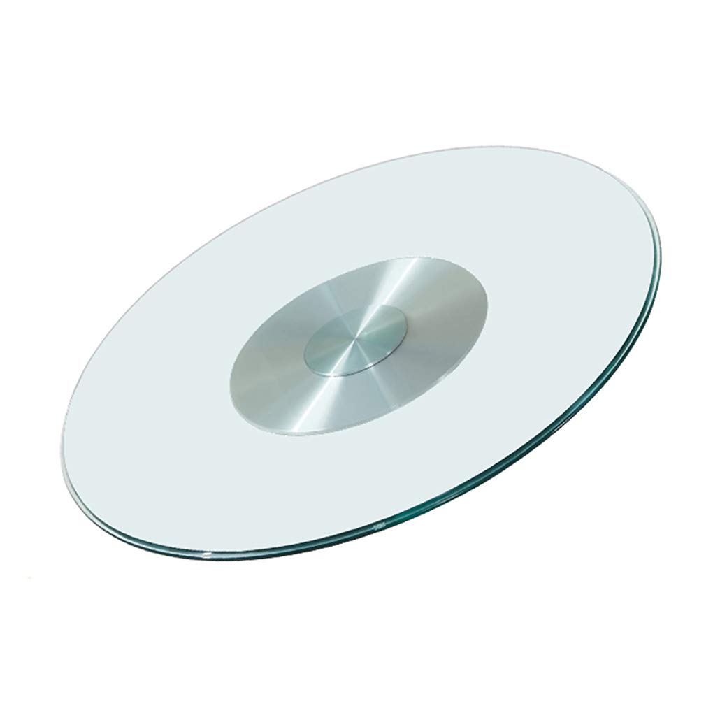 Plateau tournant en verre trempé CHEWYNP robuste pour simplifier le service de table