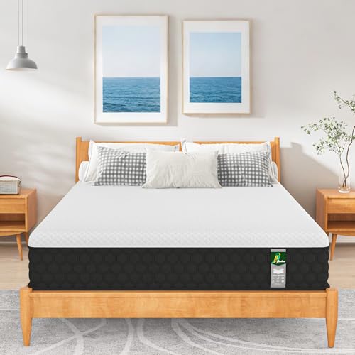 JEEKEA 12 Inch Queen Hybrid Mattress