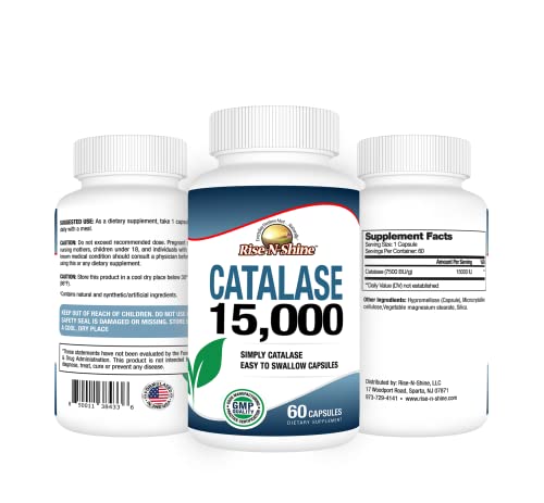Rise-N-Shine CAT15-60 Catalase Supplement
