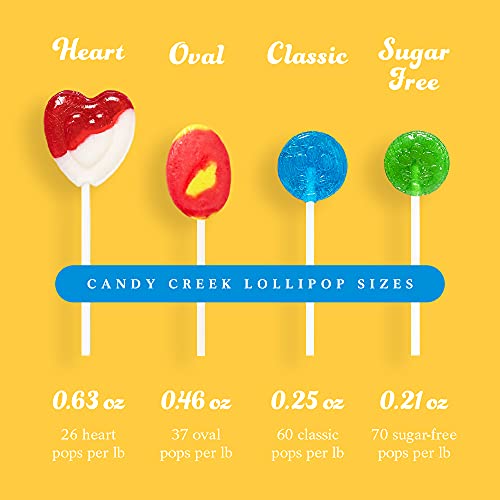 Candy Creek - Fruit Zany Lollipops, Assorted Fruit Flavors (Bulk 18 Lb. Carton) #TOP4