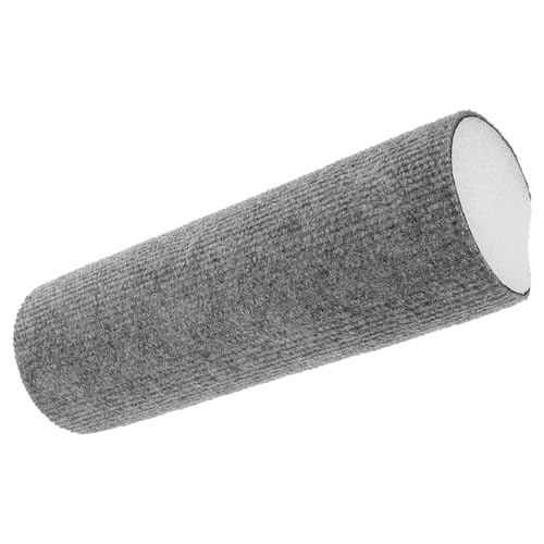 Poste rascador para gatos resistente con base adhesiva gris miniatura 1