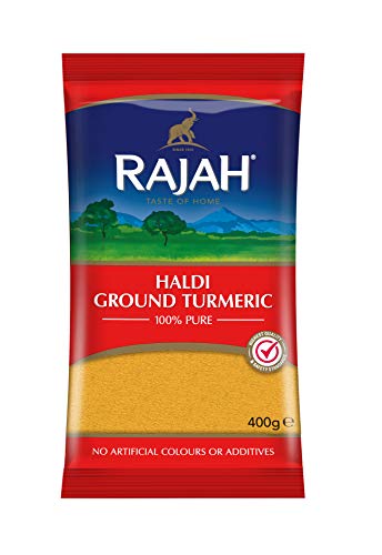 Rajah Curcuma Haldi macinata in polvere 400g