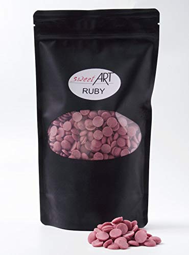 Ruby Kuvertüre - Schokolade Callebaut 500 g Callets Cover