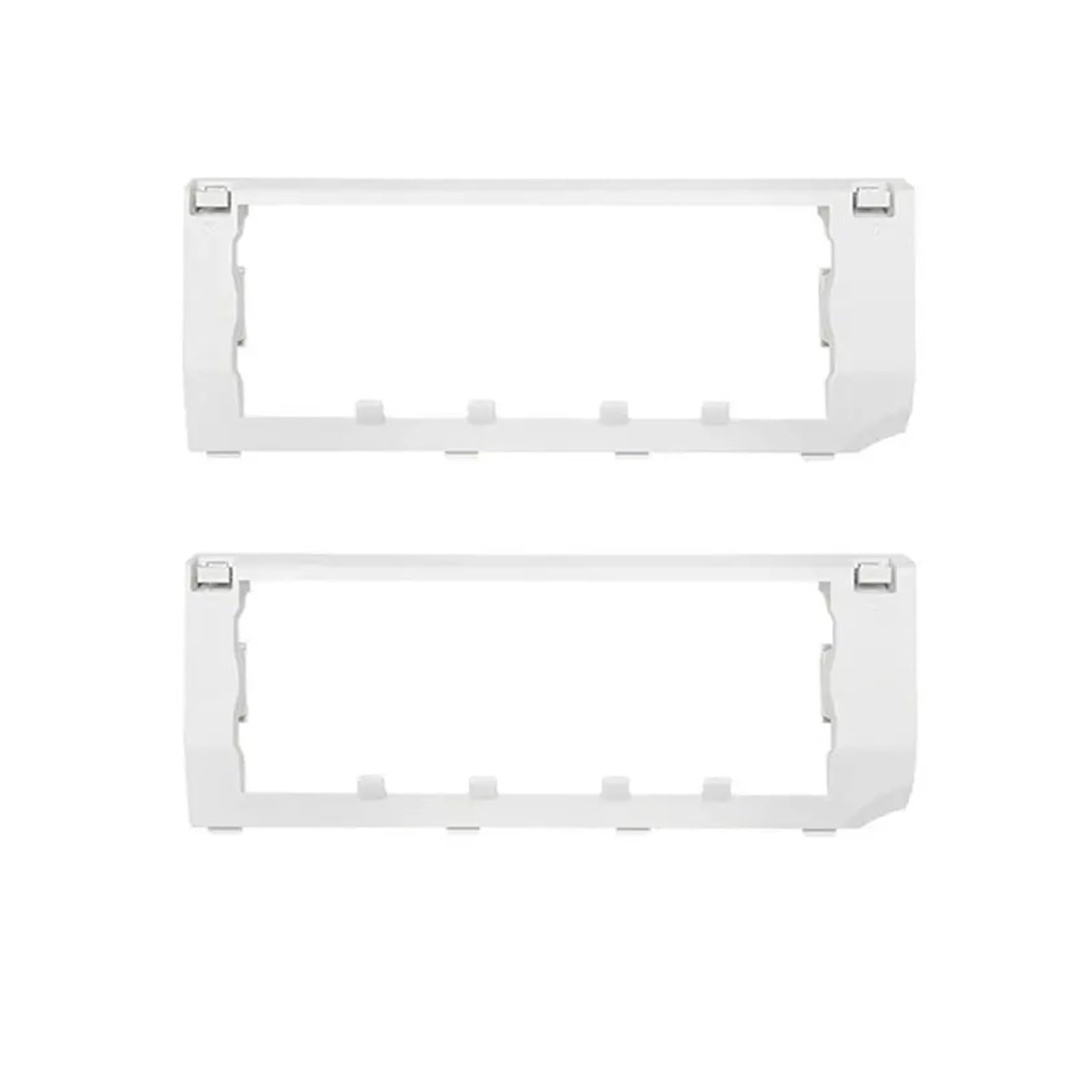 VIXWDRUTY Main Brush Covers 2-Pack ，Compatible For Roborock ，Compatible For Qrevo ，Master/V20/P10S Pro Self-Emptying Robot Vacuums