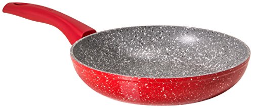 Aeternum Rubí Induction sartén, Aluminio, Rojo/Piedra
