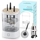 Electric Makeup Brush Cleaner - 9000 RPM Makeup Brush Cleaning Machine, IP65 Waterproof Automatic Makeup