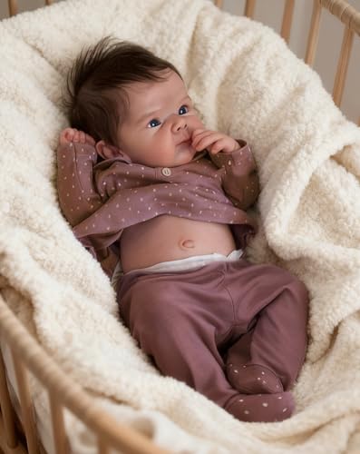 Muñeca Reborn Baby Doll Realista de 18 pulgadas miniatura 2